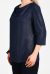 Блузка 1910012/2 темно-синий (Олси, Москва) — размеры 66, 68, 70