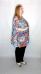 Туника "Классика лето " ( цветы) (Smart-Woman, Россия) — размеры 64-66, 68-70, 72-74, 76-78, 80-82
